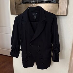 INC International Concepts Black Blazer